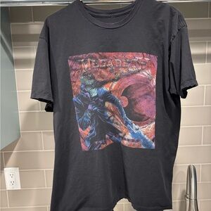 Megadeth Tour 2013 Tee Size XL Skull